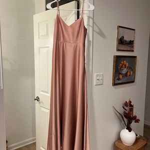 Blush/Rose Gold Dress